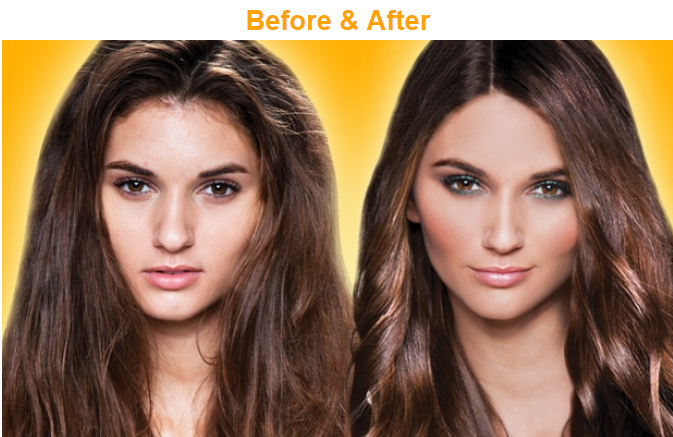 GKhair before and after photos of 'The Best' hair taming treatment. It eliminates the frizz while making curly hair more manageable. Now offered by hair by raigen in Vancouver, BC, Canada.